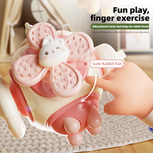 Puzzle éducatif de boule occupée <span class=keywords><strong>6</strong></span> en 1, jouet sensoriel Montesori pour l'apprentissage précoce, jouet en plastique pour bébé - Product Image 5