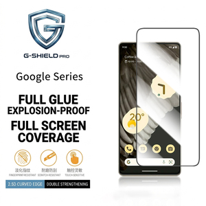 Protection d'écran en verre trempé pour Google Pixel 10A 9 Pro XL 8 Pro 7A, colle complète, couverture intégrale, film protecteur HD transparent - Product Image 1