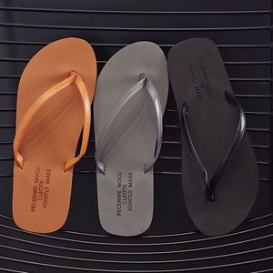 Sandales tongs pour homme style à rabat, collection été 2026, simples, pour la plage, pour couple, avec semelle épaisse et fonction antidérapante - Product Image 3