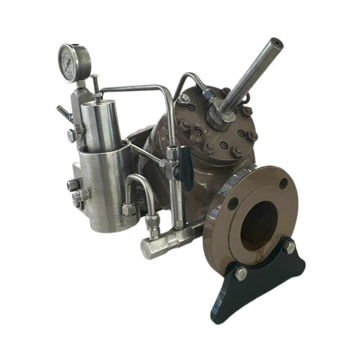 High-Performance Manual Control Valve with Pilot System Self-Acting for Gas Oil Water at High Temperatures OEM Customizable