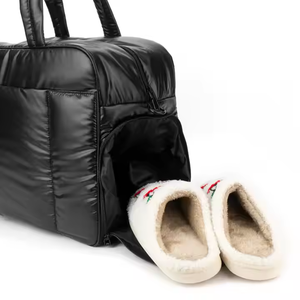 Sac à bandoulière matelassé épais en PU doux et moelleux avec fermeture éclair pour femme – Collection Automne Hiver – Offre Spéciale - Product Image 6