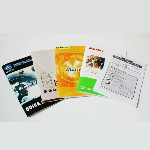 Wholesale Special Painting Instruction User Manual Service Brochure Booklets Instructions Print Custom Size Printed Paperboard