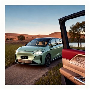 <span class=keywords><strong>รถยนต์</strong></span>ไฟฟ้าขับเคลื่อนอัตโนมัติ XPENG X9 800V ของจีน โครงสร้างทันสมัย ห้องโดยสารกว้างขวาง 7 ที่นั่ง มอเตอร์คู่ ขับเคลื่อนสี่ล้อ ระยะทางวิ่ง 750 กม. ปลอดภัย - Product Image 3