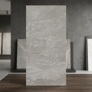 Elegant Grey 800x1600mm Polished Glazed Porcelain Ceramic Tiles Contemporary Grey Stone Finish For Walls And Floors - Product Image 4