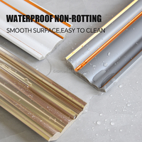 Ligne de décoration de plafond en PVC au design moderne 2024 Ligne supérieure murale de protection de l'environnement pour les applications hôtelières