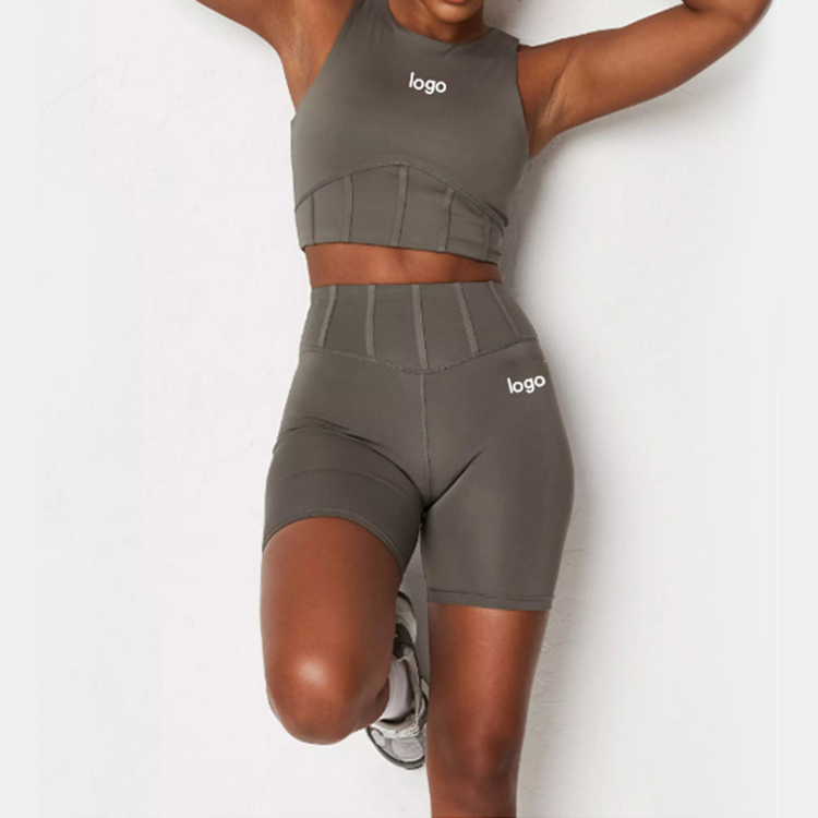 Custom Logo Sexy Striped Three Piece