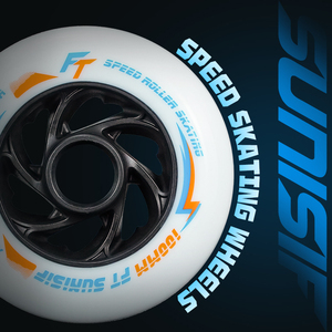 <span class=keywords><strong>Ruedas</strong></span> OEM para Patines de Velocidad en Línea 90mm 100 110 85A PU de Alta Elasticidad y Rebote Rodamientos ABEC-9 Uso Exterior Carreras Profesional - Product Image 2