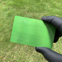 Cartes de visite vierges en acier inoxydable miroir, plusieurs couleurs, pour gravure, cadeaux promotionnels, cartes VIP de club