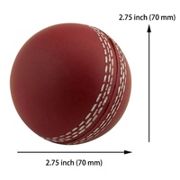 Pelota de Cricket Personalizada con Logotipo, Juguete Antiestrés de Espuma PU Suave para Regalos en Eventos Deportivos