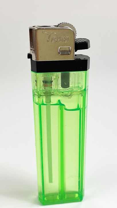 Disposable Cheap Aanstekers Mancis Cigarette Lighter, Isquerio Laitar Latar  Stone Flint Lighter with Eight Angles