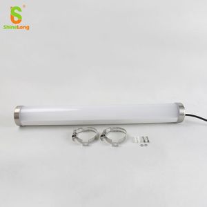 Green <b>LED</b> Linear <b>Tube</b> Light IP67 IP69K Waterproof 2ft 4ft 5ft 20w 40w 60w for Ship Cabins Slaughterhouses Farms - Product Image 2