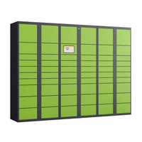 Casier de livraison intelligent en libre-service 24h/24 et 7j/7 avec serrure électronique, casier intelligent, casier extérieur antivol et étanche