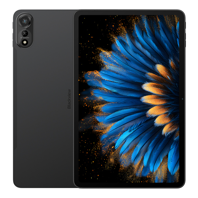 Android 15 Tablet PC 12+256GB 9000mAh 12 Inch FHD+ IPS 16MP Main Camera Widevine L1 Pad PC Blackview Pad Blackview MEGA 2