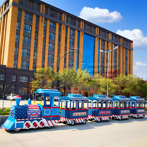 Công viên giải trí thương mại cổ điển tàu điện Hoàng Gia 24 người tàu điện siêu nhỏ - Product Image 6