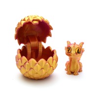 2025 Original 3D imprimé Dragon oeuf jouet modèle créatif anti-Stress Mobile pour enfants Animal dinosaure produit Genre