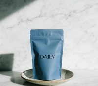 Emballage alimentaire en plastique personnalisé, sachets de qualité alimentaire, sachets à fermeture éclair avec fenêtre, sacs autoportants personnalisés
