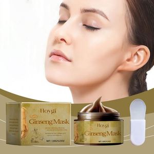 Maschera in Foglio di Gel Anti-età a Base di Ginseng Hoygi, Idratante, Delicata, per la Pulizia del <span class=keywords><strong>Viso</strong></span>, Adatta a Tutti i Tipi di <span class=keywords><strong>Pelle</strong></span> - Product Image 1