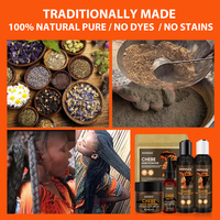 Produits chauds Chebe Hair Produits à base de beurre et d'huile Graisse pour cheveux en vrac Batana Romarin Fenugrec Chebe Ensemble d'huiles pour la croissance des cheveux