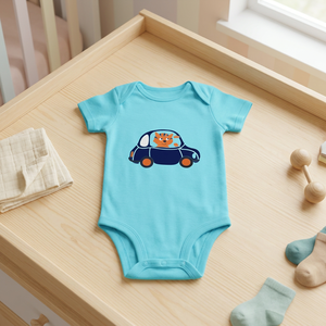 Bamboo Baby Romper Bodysuit Short Sleeve Newborn Baby Clothes, Soft Bamboo Pajamas & Kids Clothing - Product Image 1