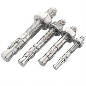 Cheville d'expansion en plastique 6mm x 30mm pour béton, tube d'expansion pour fixation murale, cheville en plastique - Product Image 1