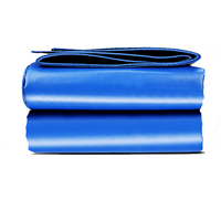 Bâche PVC Imperméable Extérieur Renforcé Polyvalent Bâches Poly Tissé Meubles de Terrasse Couverture en Plastique Bâche PVC Plaine
