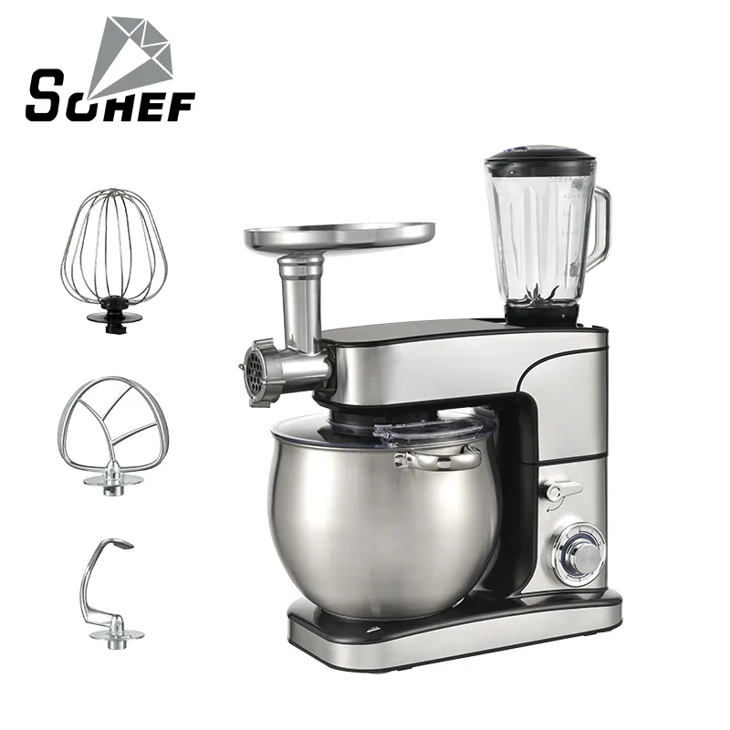 All In One Küchen verarbeiter Saft hersteller Küchenmaschine Fleischwolf Mixer Mixer Kneter Pasta Maker