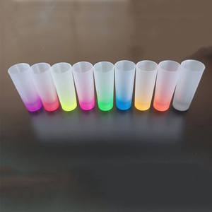 RubySub Gradient 3oz Gros Givré <span class=keywords><strong>Personnalisé</strong></span> Sublimation Givré Verres <span class=keywords><strong>à</strong></span> Liqueur Blancs - Product Image 1