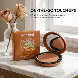 <span class=keywords><strong>Poudre</strong></span> compacte mate bronze Danchel, longue tenue, légère, naturelle, <span class=keywords><strong>poudre</strong></span> pour le visage jetable - Product Image 1
