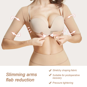 Soutien-gorge de forme colombien pour femmes <span class=keywords><strong>Corset</strong></span> de forme de corps ouvert sur le devant pour amincir les bras et la poitrine Push up Shapewear pour femmes - Product Image 3