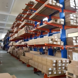 ชั้นเก็บของเหล็กที่วางของหนักเป็นมิตรกับสิ่งแวดล้อมชั้นวางของในโกดังสินค้าขนาดใหญ่ที่วางของแบบยาว - Product Image 4