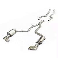 Échappement Catback à Valve UML de Haute Qualité pour Mercedes-Benz E350 AMG W212 3.5L V6, Acier Inoxydable Poli Miroir 1.5mm, Garantie 3 Ans