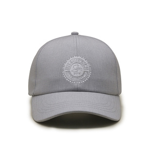 Casquettes de baseball unisexes avec logo brodé personnalisé OEM, casquette de course noire - Product Image 2