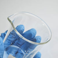 Customizable Lab Grade Chemical Beaker 50ml-5000ml Quartz Glass Heat Resistant