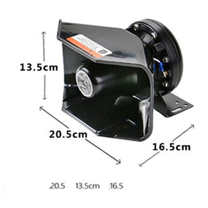300W 12V ABS plástico coche bocina alarma Universal ajuste inalámbrico Tweeter sirena altavoz par modificado para coches camiones motocicletas - Product Image 6