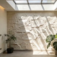 Panneau mural en pierre PU imperméable et ignifuge, léger et moderne, imitation roche, pour revêtement mural extérieur et intérieur, usage domestique et hôtelier