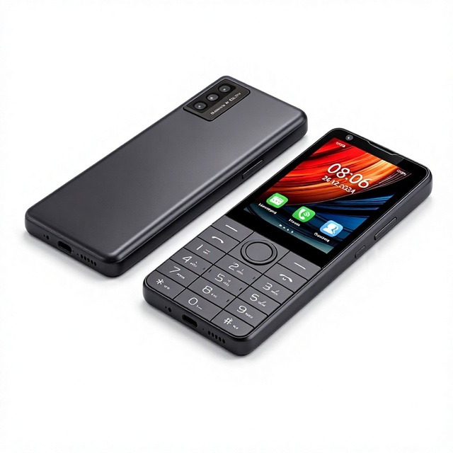 Android 13 Keypad 2.8 Inch Unlocked Smart Phone DOOV R77C 2.8" 4G LTE WiFi GPS Support WhatsApp TikTok Youtube