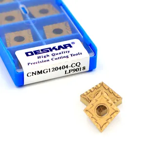 DESKAR CNMG120404-CQ LF9018 CNMG Insert Carbide Manufacturer Turning Tool Negative Carbide Turning Inserts