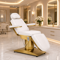 Chaise de transplantation capillaire électrique rotative à 360 degrés à 3 moteurs, idéale pour cliniques dermatologiques et salons médicaux – Offre Spéciale