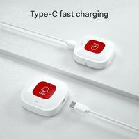 Bouton d'appel sans fil pour soignant WIFI Tuya Smart SOS Bouton d'urgence panique Alarme personnelle pour enfants âgés et handicapés