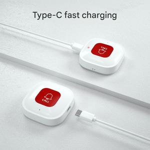 Không dây người chăm sóc máy nhắn tin gọi nút Wifi tuya thông minh SOS hoảng loạn khẩn cấp nút báo động cá nhân cho người già trẻ em và người khuyết tật - Product Image 3