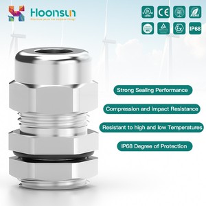 Điện Cable gland nối SS Brass kim loại IP68 không thấm nước giá danh sách cho kích cỡ khác nhau - Product Image 4