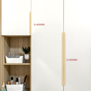 Nhà Máy Bán Hàng Trực Tiếp Vô Hình Kéo Xử Lý Tủ Tủ Bàn Cạnh Giường Ngủ Ngăn Kéo Không Cần Khoan Hợp Kim Nhôm Khách Sạn - Product Image 4