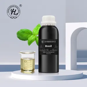 HL-produttore di olio essenziale di estratto vegetale naturale puro, olio di basilico dolce naturale puro al 100% per una pelle sana, capelli nutriti