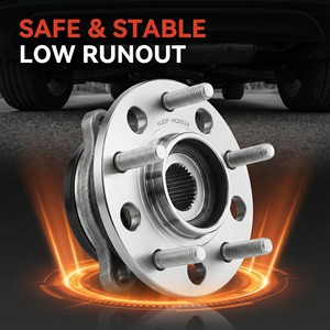 Kit di Riparazione HJDP 3C0498621 per Mozzo Ruota Anteriore con Anello Magnetico ABS per <span class=keywords><strong>Volkswagen</strong></span> Scirocco Sharan <span class=keywords><strong>Caddy</strong></span> - Product Image 2