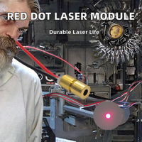 Nouveau module laser rouge FEIXIAN ultra-compact 3,6x9mm 650nm 0,3mW-10mW avec garantie d'un an pour pièces d'équipement laser à points de calibration