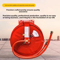 Enrouleur de tuyau d'incendie 20m/25m/30m, auto-secourable, pivotant, pour hydrant, modèle JPS0.819-25, fabriqué en Chine