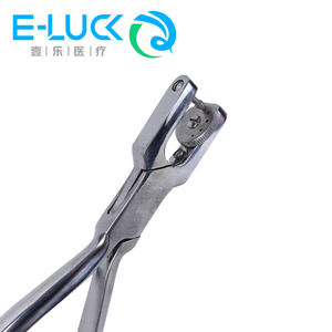 Alat Manual Stainless Steel, dapat digunakan kembali karet gigi Dam meninju <span class=keywords><strong>Forceps</strong></span> klip jenis alat untuk penggunaan restoratif gigi - Product Image 4