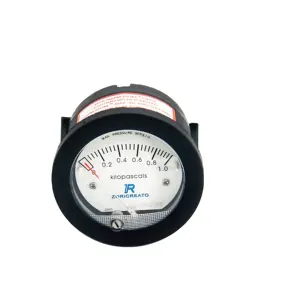 Mechanical Filter Pressure Difference Meter Micro Differential Pressure Meter Case, PC Lens A500 ABS+ Glass Fiber 12 Months 3kpa