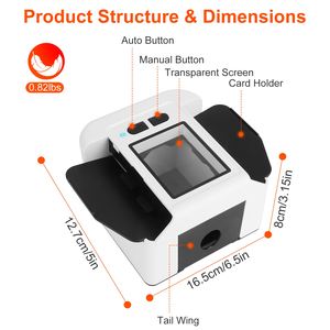 เครื่องสับไพ่อัตโนมัติสำหรับไพ่มาตรฐาน 2 ชั้น 70 เดซิเบล เงียบ - Product Image 3