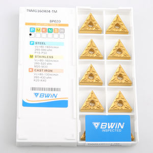 Ferramenta de Corte BWIN TNMG160408 CNMG WNMG SNMG VNMG Inserto de Metal Duro para Torneamento - Product Image 2